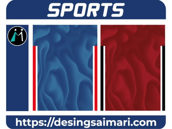 Jersey Semitonos Rojo Azul