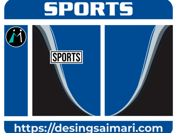 Sports Blue Black