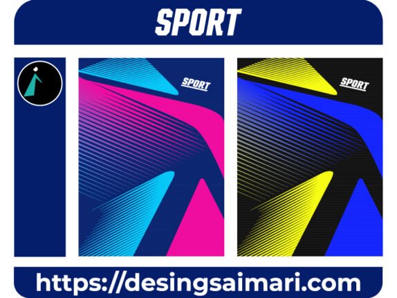 Sport Geo Dual Blue