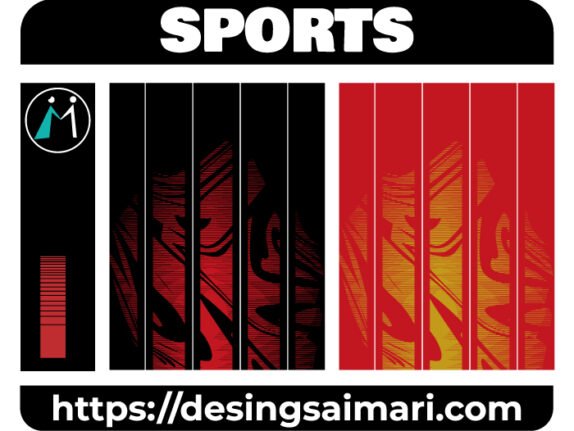 Sports Abstract Lineal