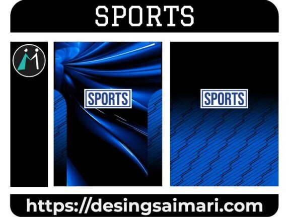 Sports Degrades Blue Black