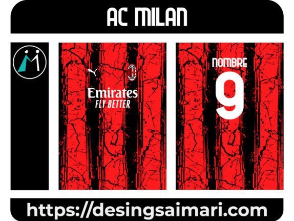 AC Milan Red Grunge PRO