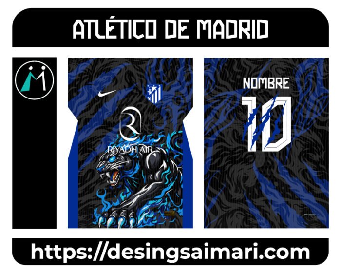 Atlético de Madrid Blue Panther