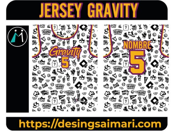 Jersey Basketball Gravity