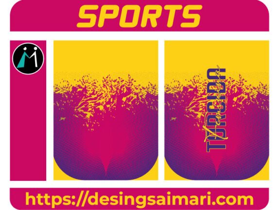 Jersey Grunge Amarillo Magenta