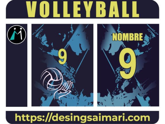 Jersey Volleyball Azul