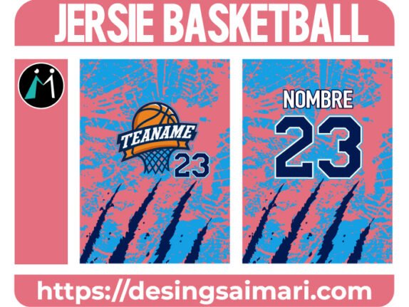 Jersie Basketball Pink