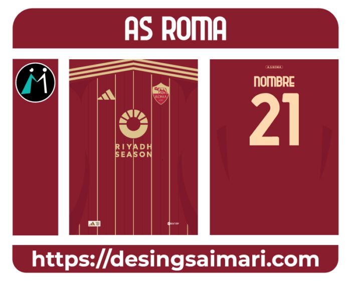 AS Roma Home Kit 24-25